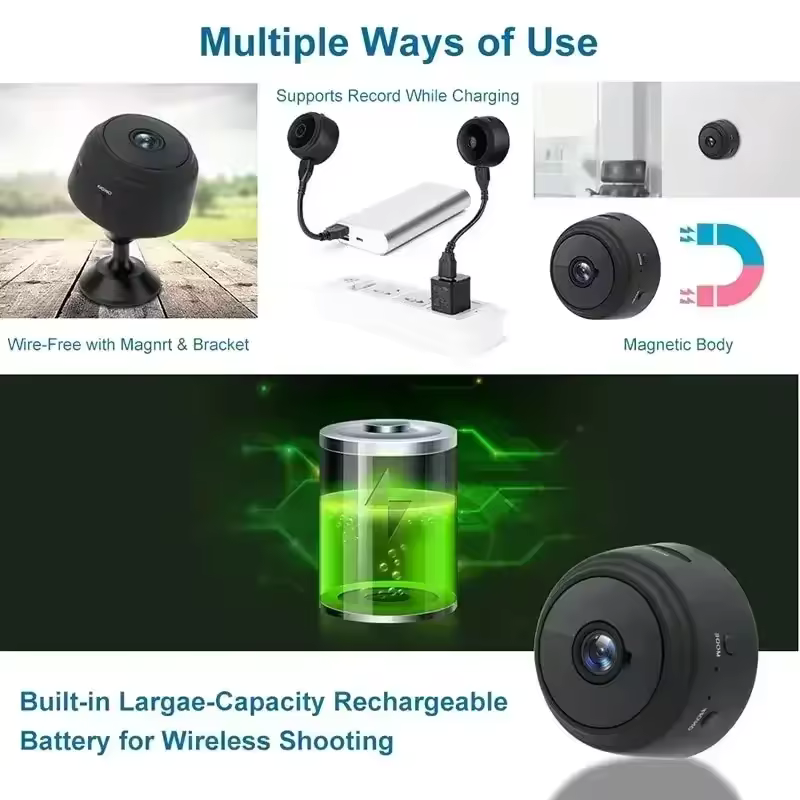 Mini Wireless WiFi Surveillance Camera