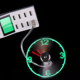 USB Gadgets Clock Fans DC 5V Metal Mini Fan